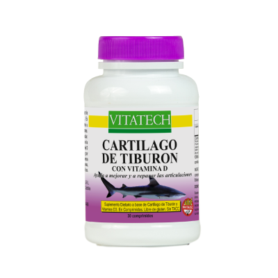 Vitatech Cartilago de Tiburon con Vitamina D