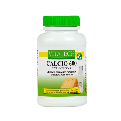 Vitatech Calcio 600 + Vitamina D