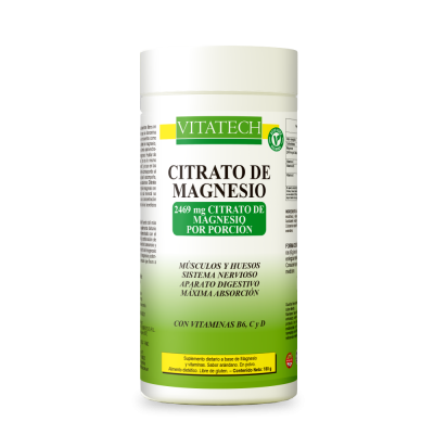 Vitatech Citrato de Magnesio x 180 gr