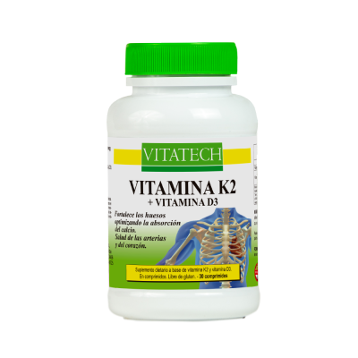 Vitatech Vitamina K2 + Vitamina D3 x 30 Comprimidos